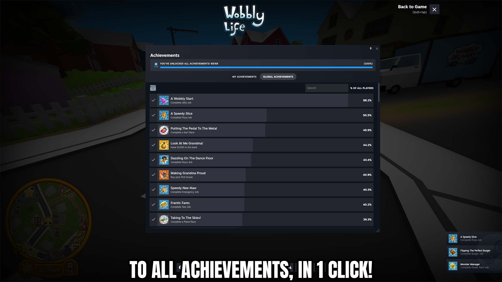 Wobbly Life — Achievement Unlocker (screenshot 2)